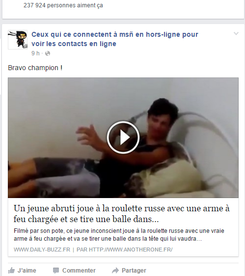 C'est vrai que je suis souvent sur msn ces temps-ci. OWAIT !